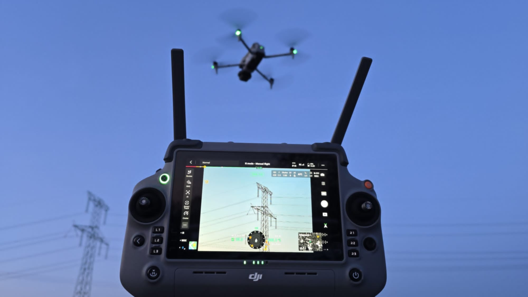 dji matrice 4T kontrola VVN ovladac
